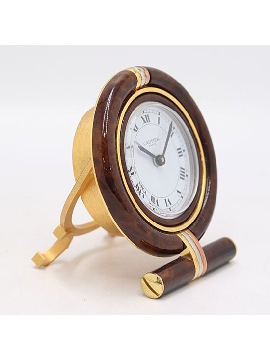 Cartier Travel Clock Quartz White Dial Table main image 5